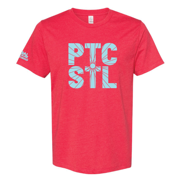 Tee PTC STL Red Pedal the Cause