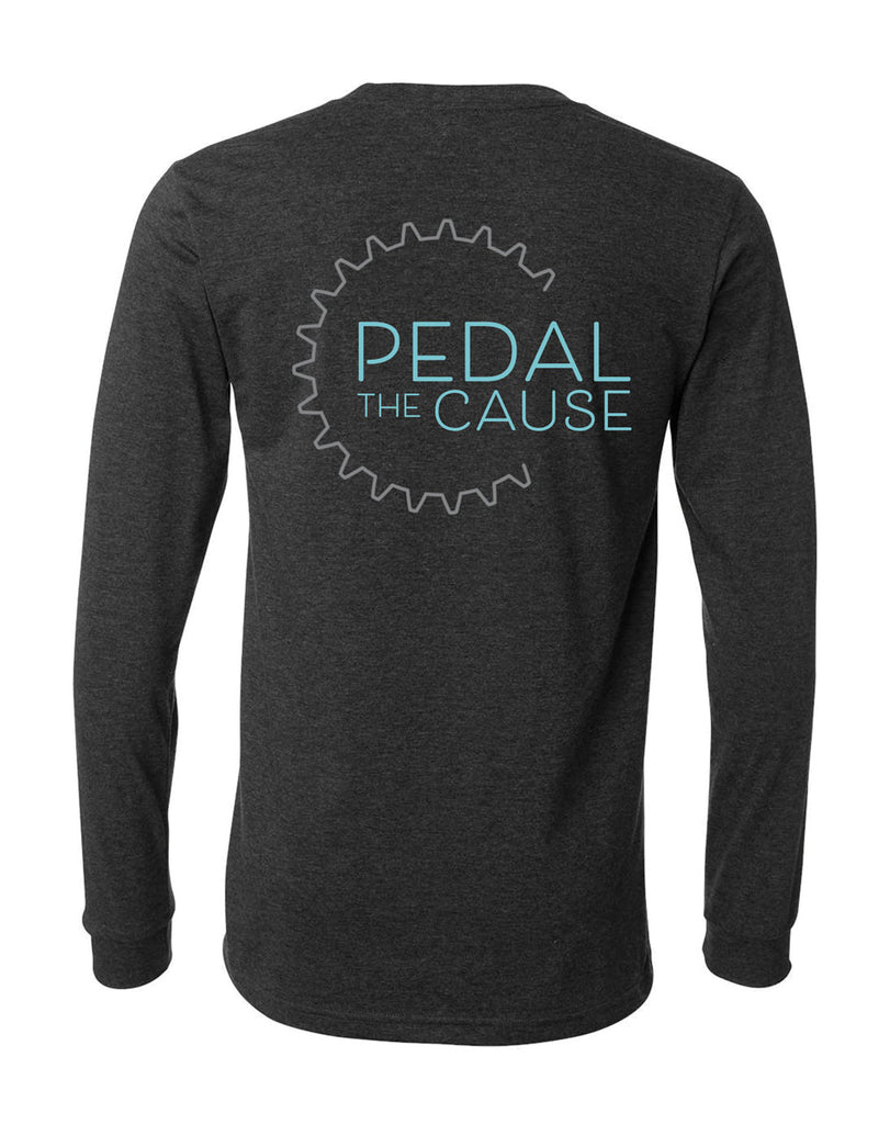 Long Sleeve Tee | Black – Pedal the Cause