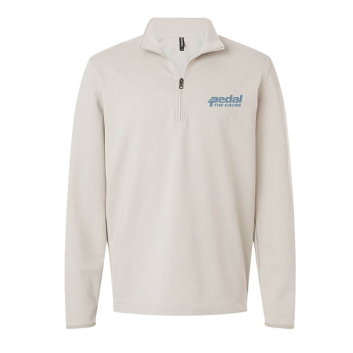 Men's 1/4 Zip Pullover - Smoke