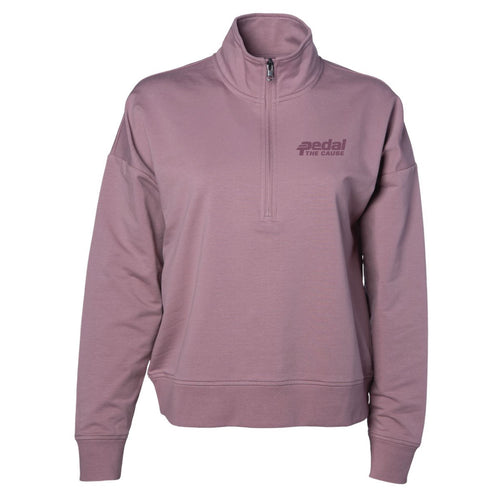 Women's 1/4 Zip Pullover - Orchid
