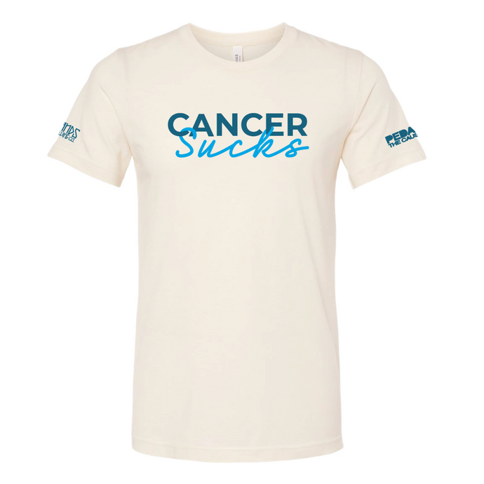 Cancer Sucks Tee | Cream