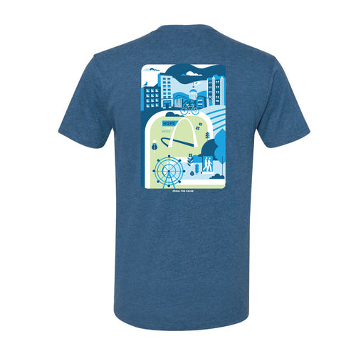 Hope Lives Here Cool Blue T-Shirt