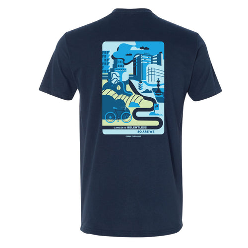 Central West End Midnight Navy T-Shirt