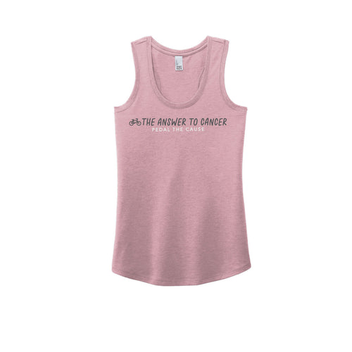 Answer to Cancer Women's Tank - Lavender