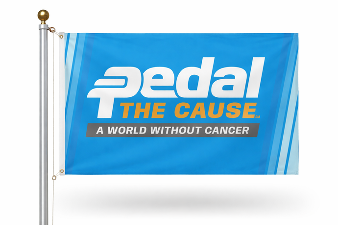 Pedal the Cause Flag