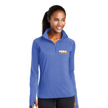 Womens Pedal Half-zip pullover